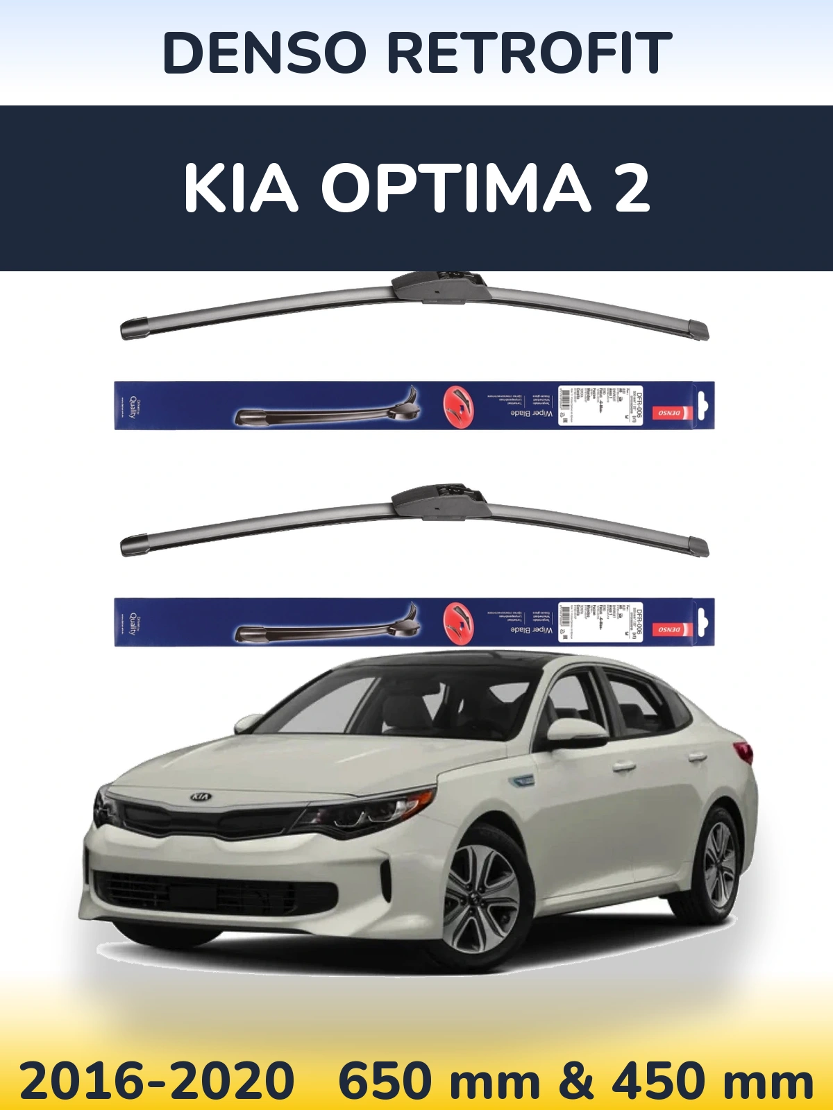 Torkarblad Denso Retrofit för KIA Optima 2