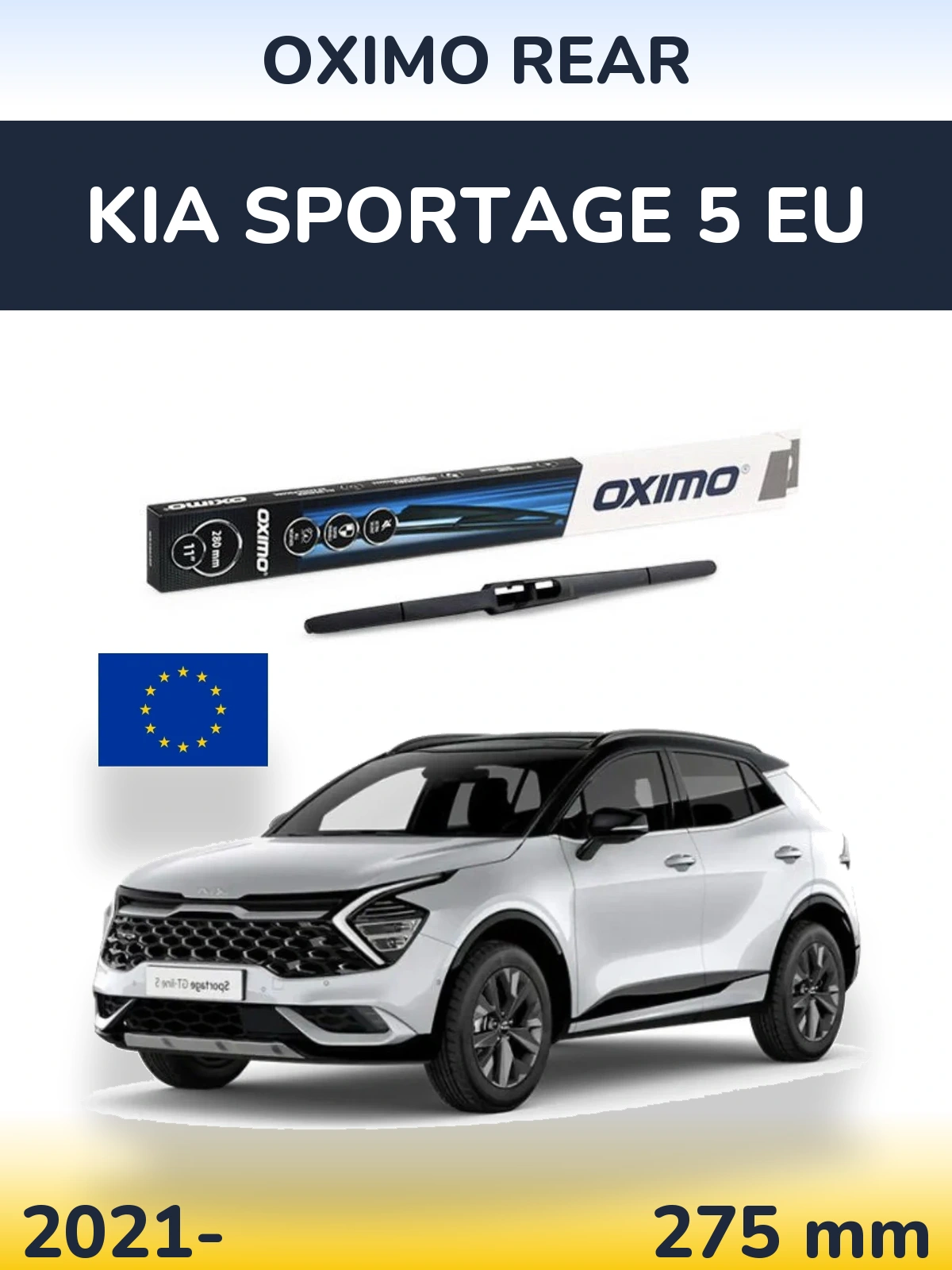 Torkarblad Oximo Rear för KIA Sportage 5 EU