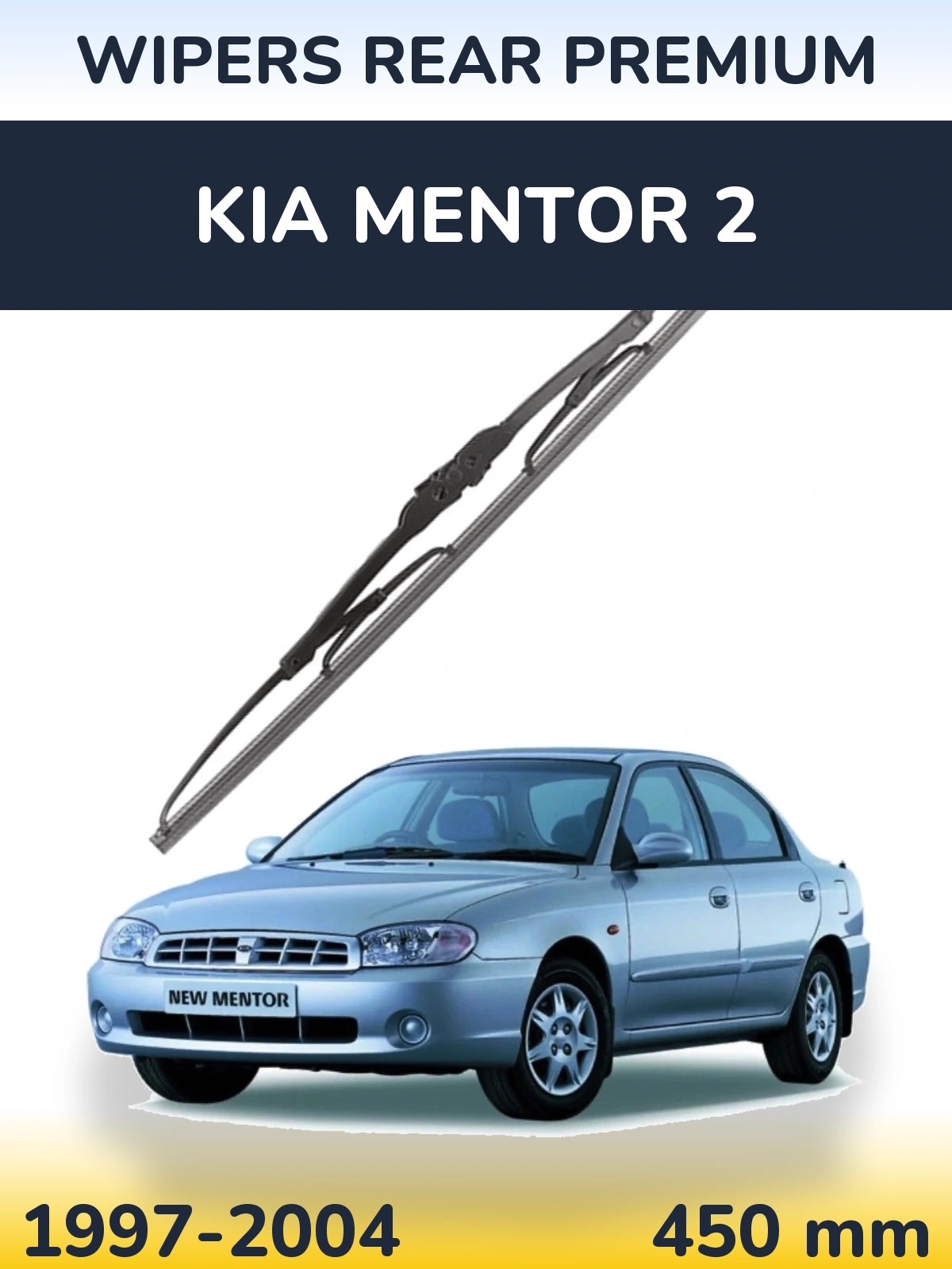 Torkarblad WIPERS REAR PREMIUM för KIA Mentor 2