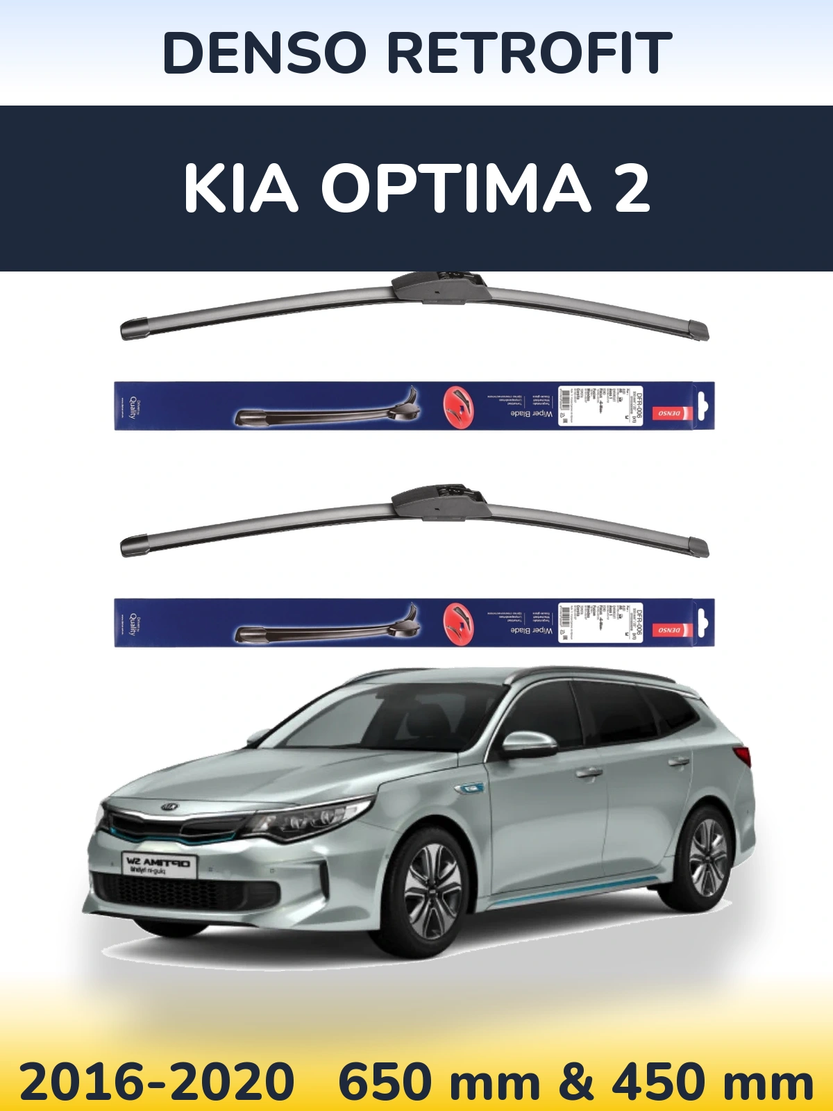 Torkarblad Denso Retrofit för KIA Optima 2