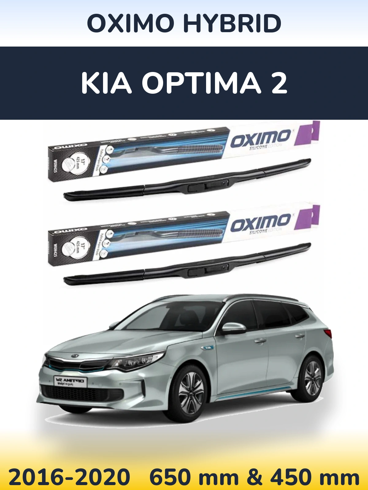 Torkarblad Oximo Hybrid för KIA Optima 2