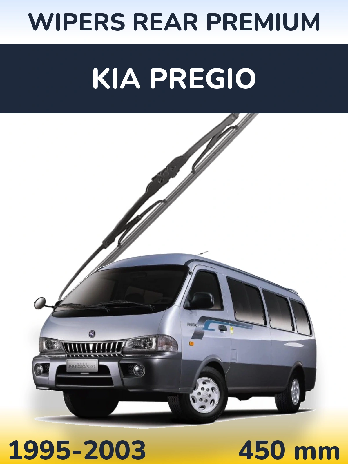 Torkarblad WIPERS REAR PREMIUM för KIA Pregio