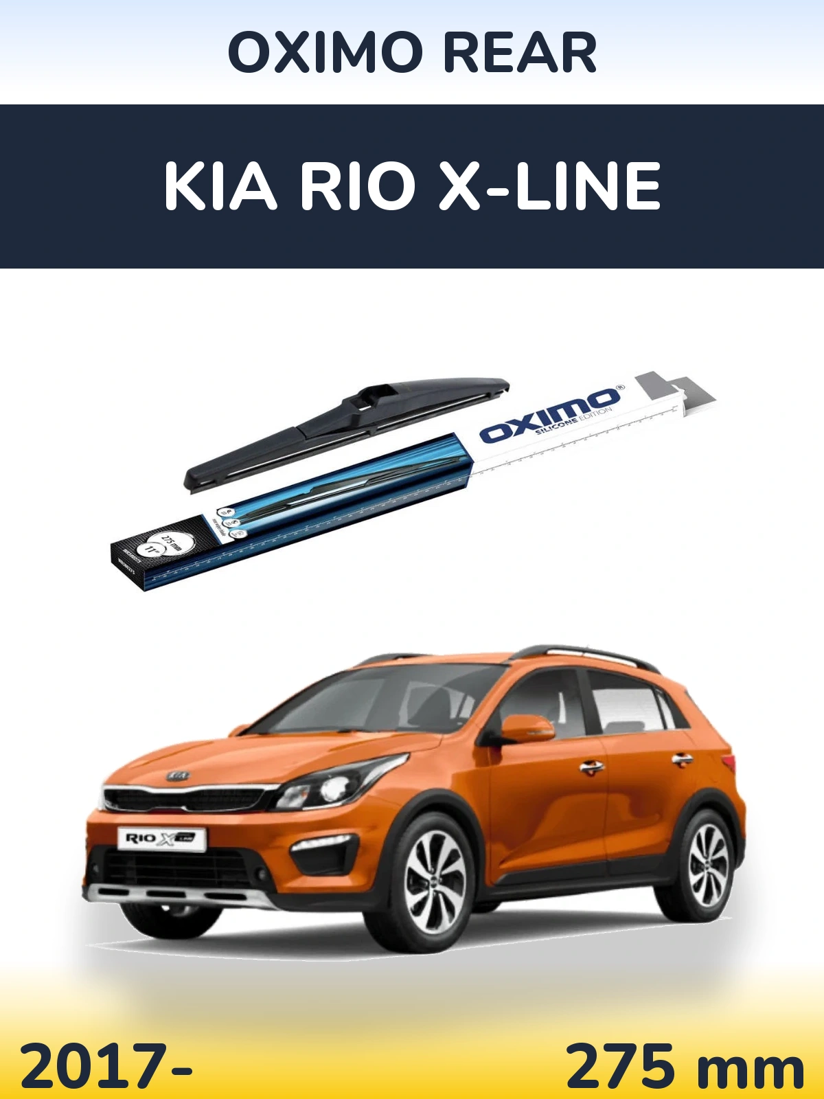 Torkarblad Oximo Rear för KIA Rio X-Line