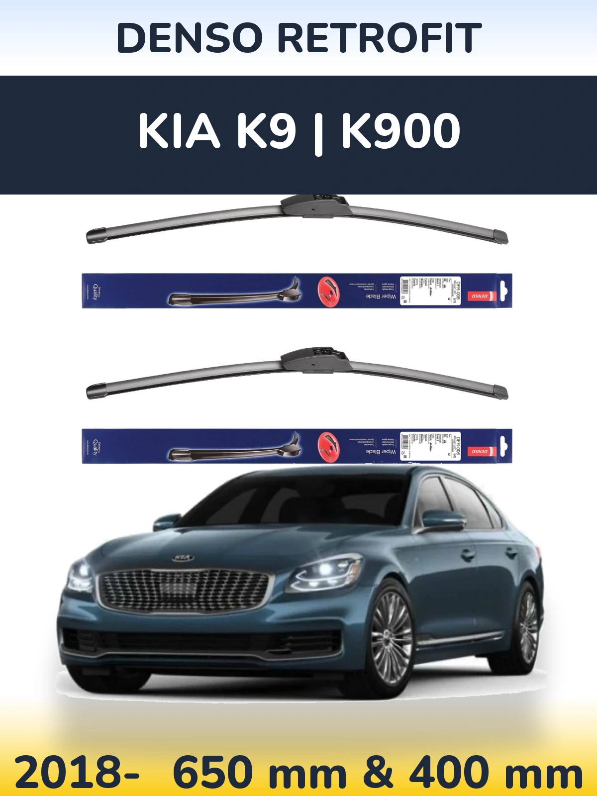 Torkarblad Denso Retrofit för KIA K9 | K900