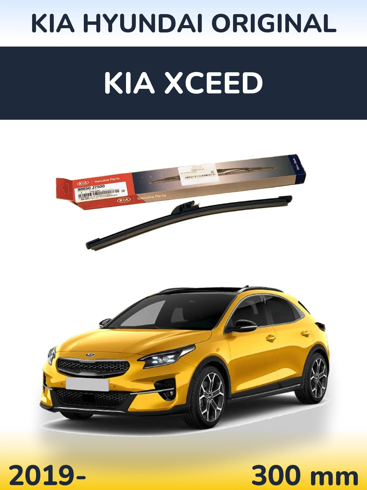 Torkarblad Kia Hyundai OEM Kia Hyundai Original för KIA XCeed