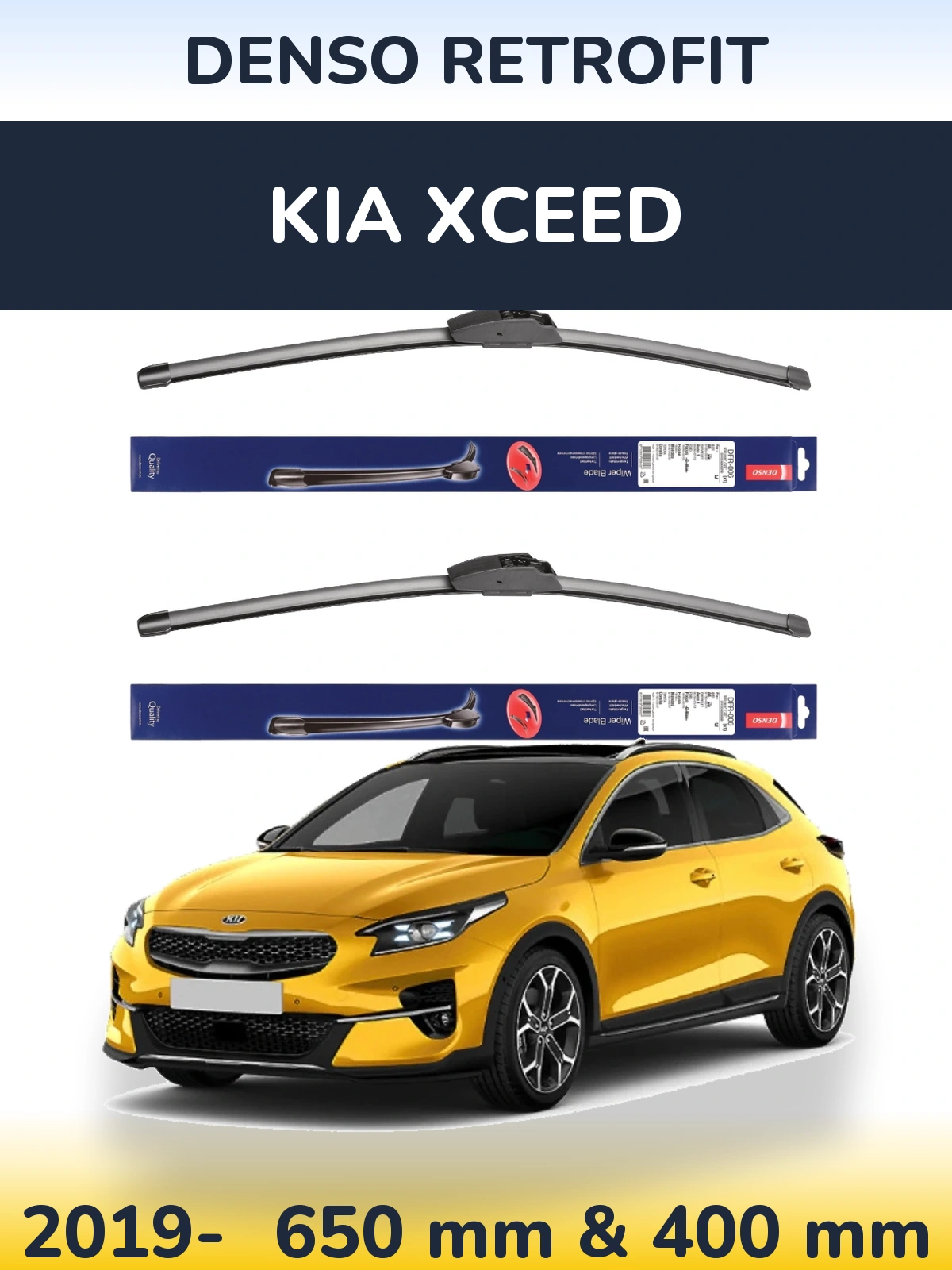 Torkarblad Denso Retrofit för KIA XCeed