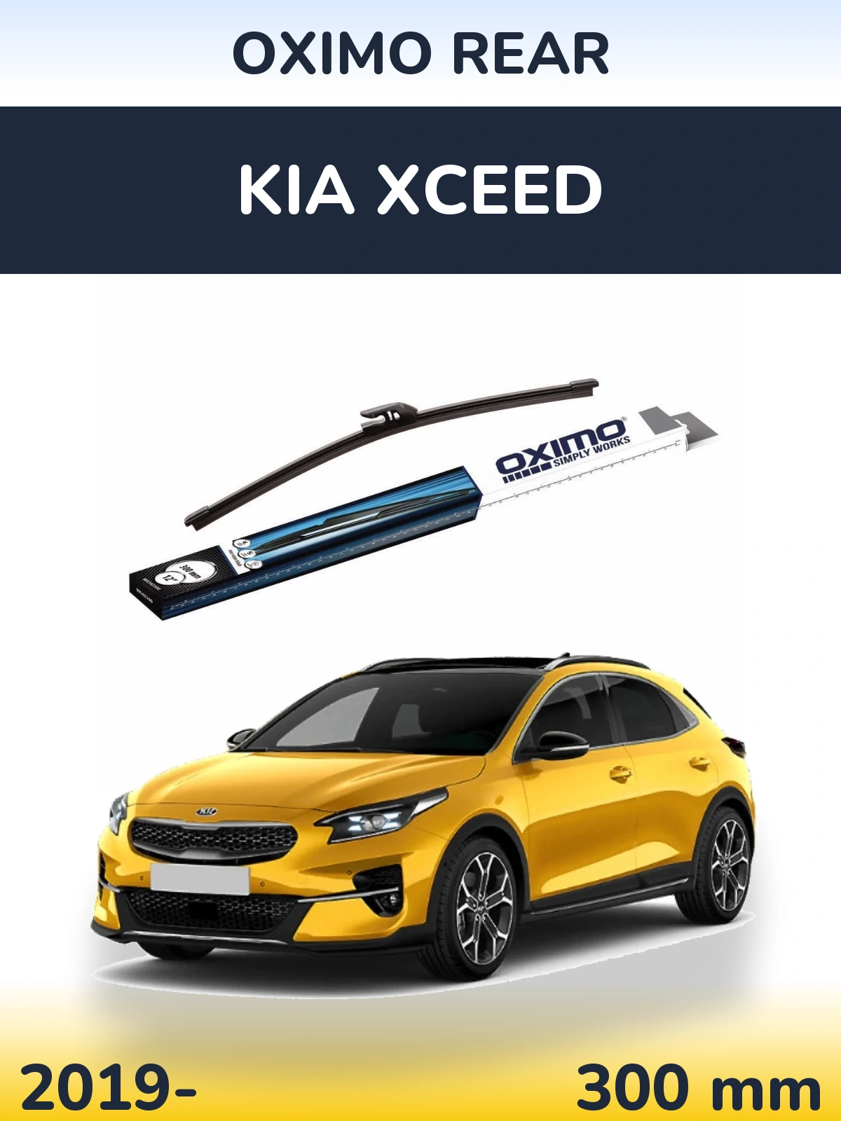Torkarblad Oximo Rear för KIA XCeed