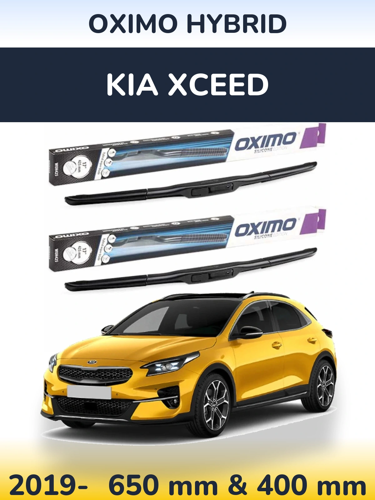 Torkarblad Oximo Hybrid för KIA XCeed