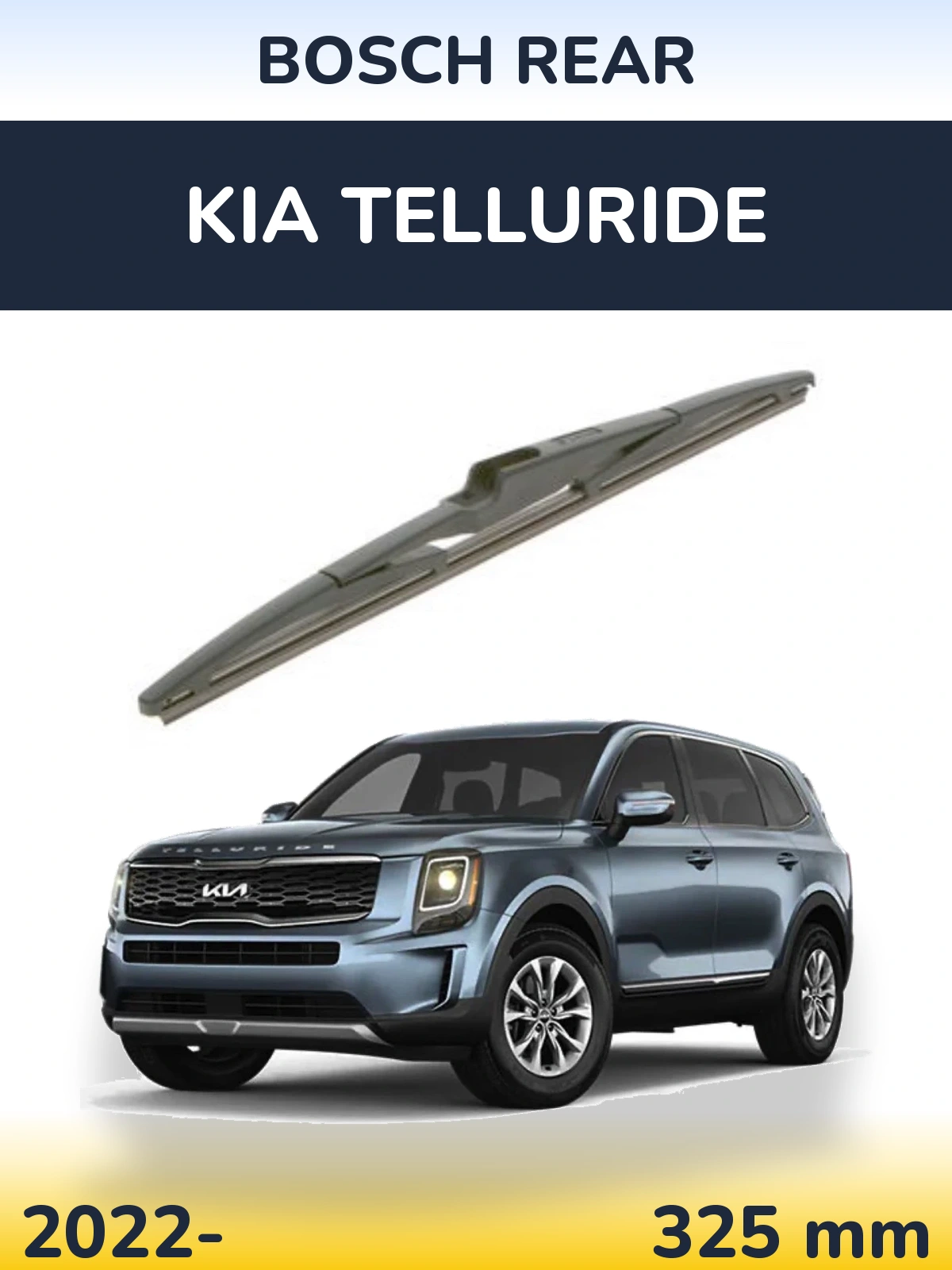 Torkarblad BOSCH Rear för KIA Telluride