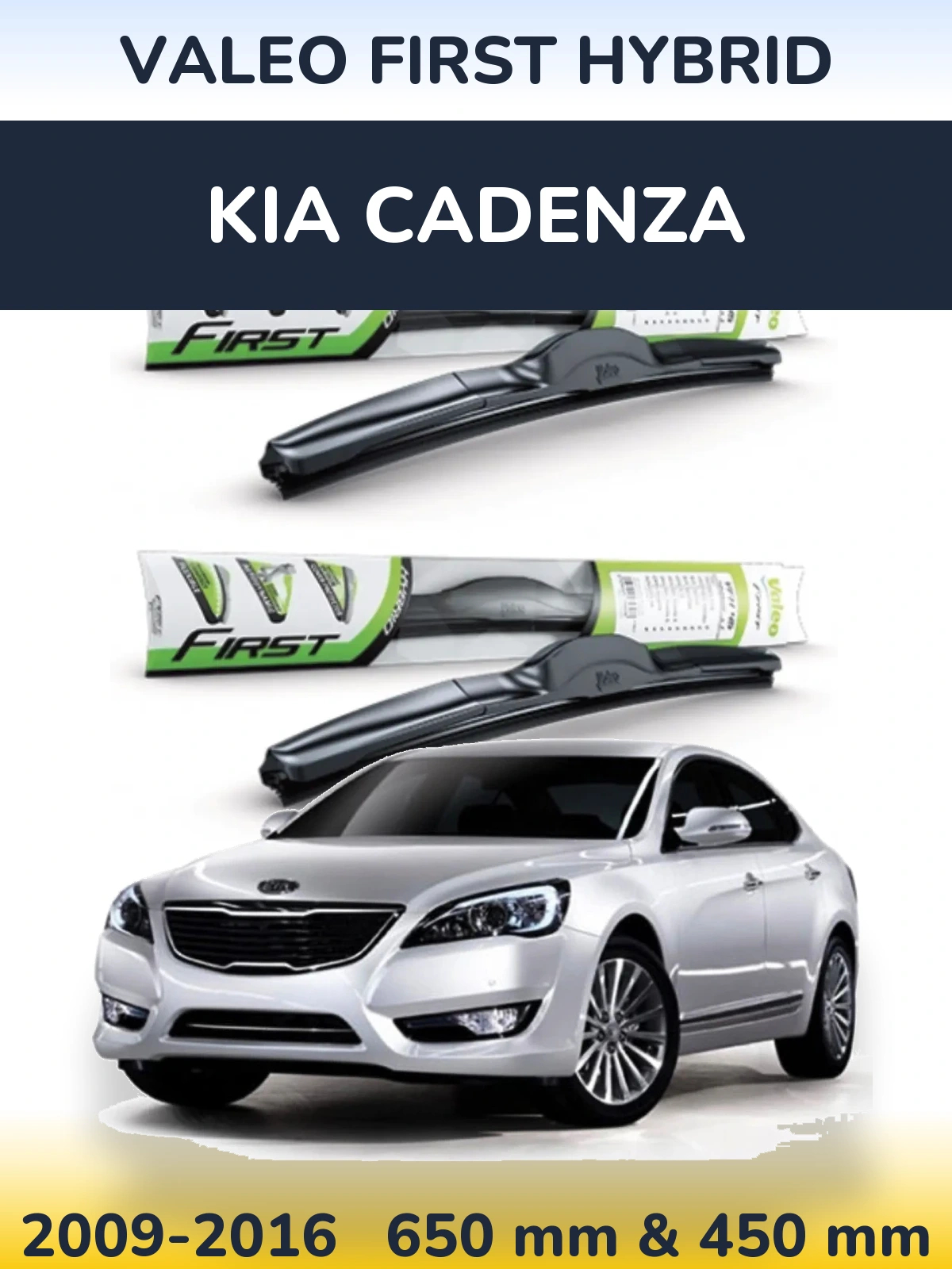 Torkarblad Valeo First Hybrid för KIA Cadenza