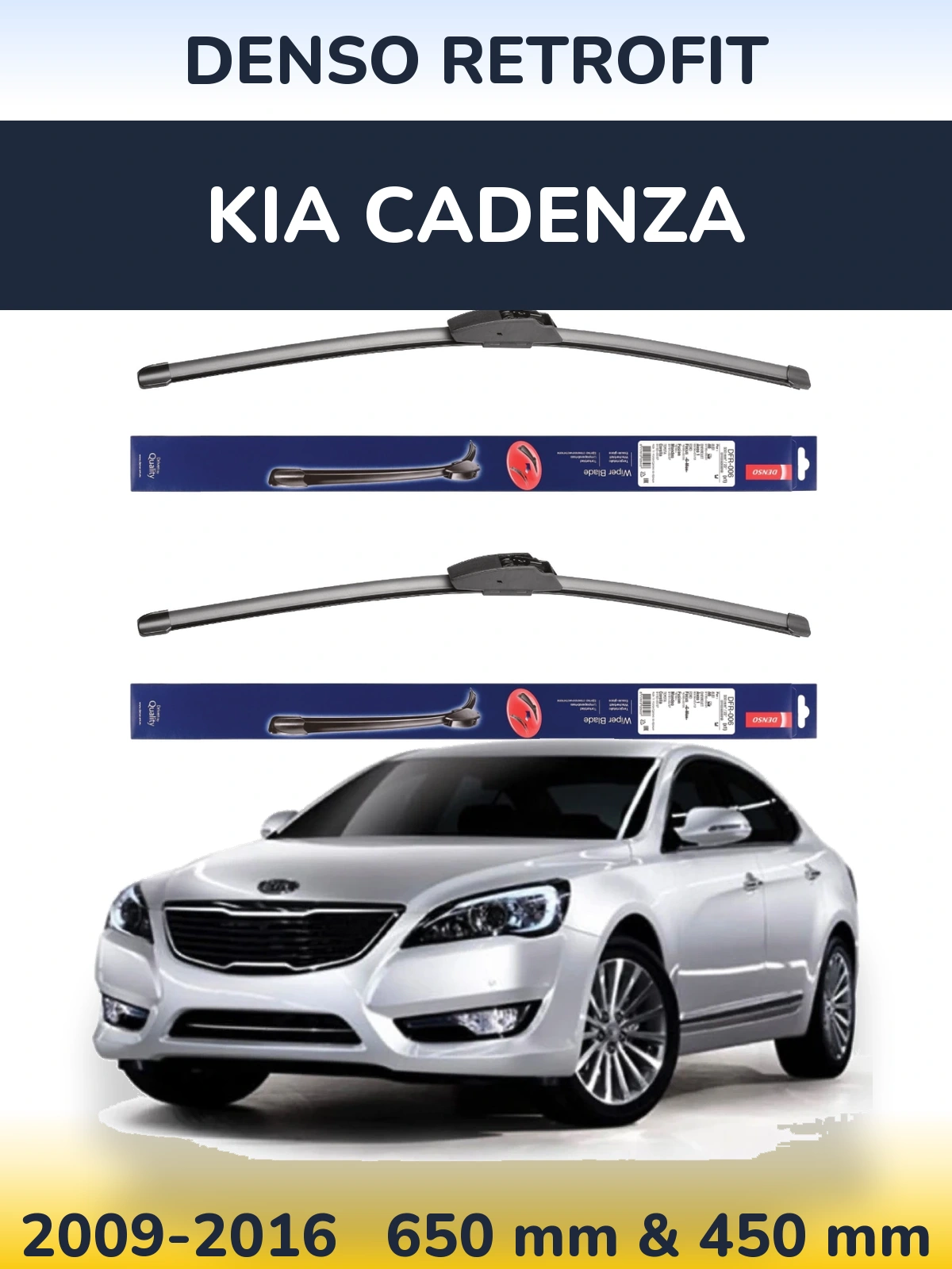 Torkarblad Denso Retrofit för KIA Cadenza