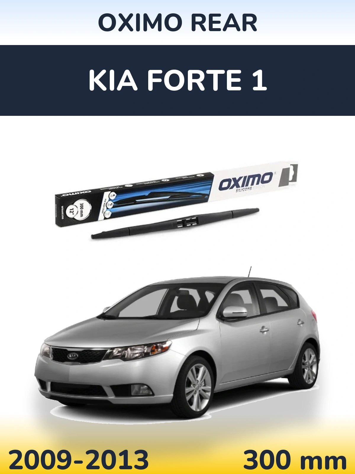 Torkarblad Oximo Rear för KIA Forte 1