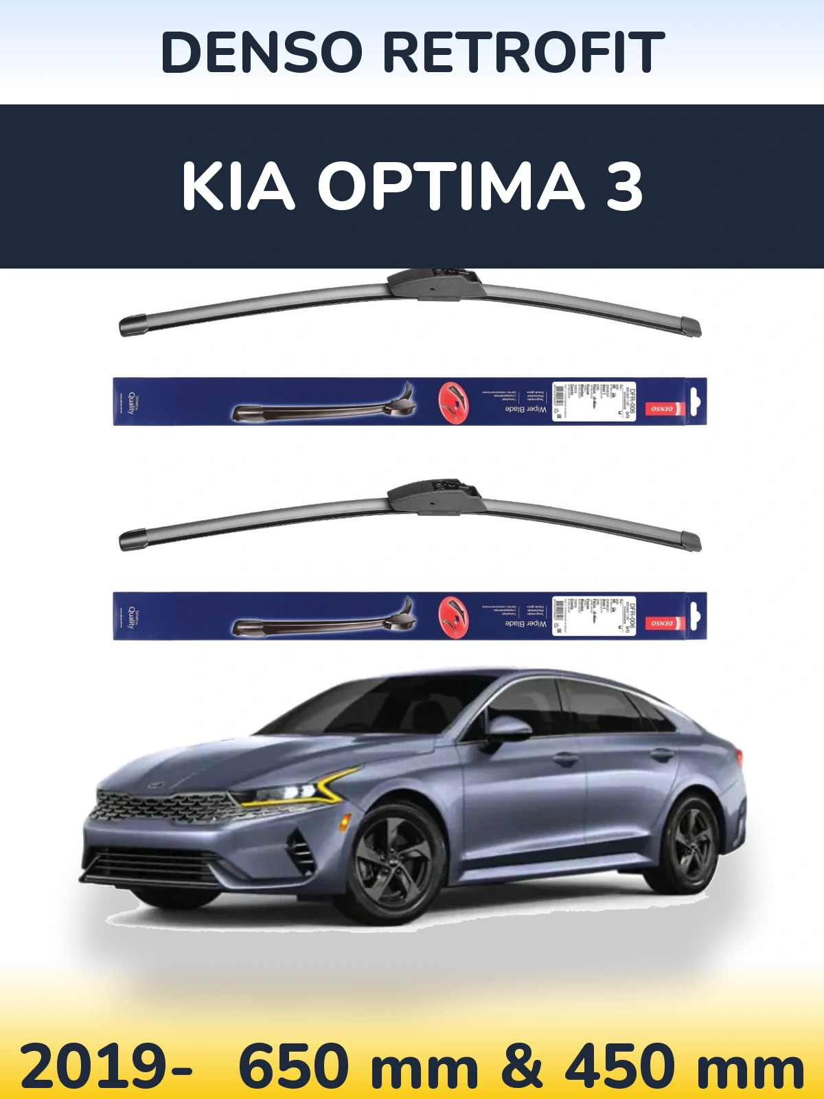 Torkarblad Denso Retrofit för KIA Optima 3