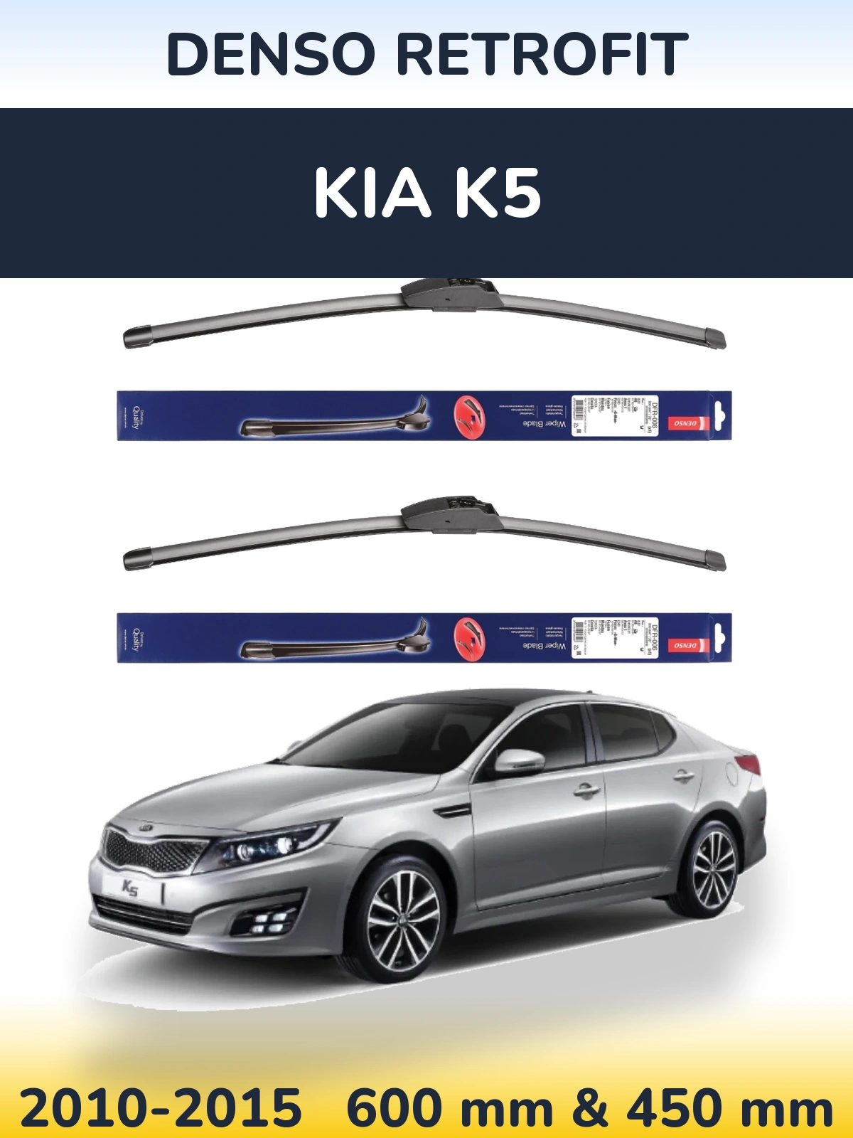 Torkarblad Denso Retrofit för KIA K5