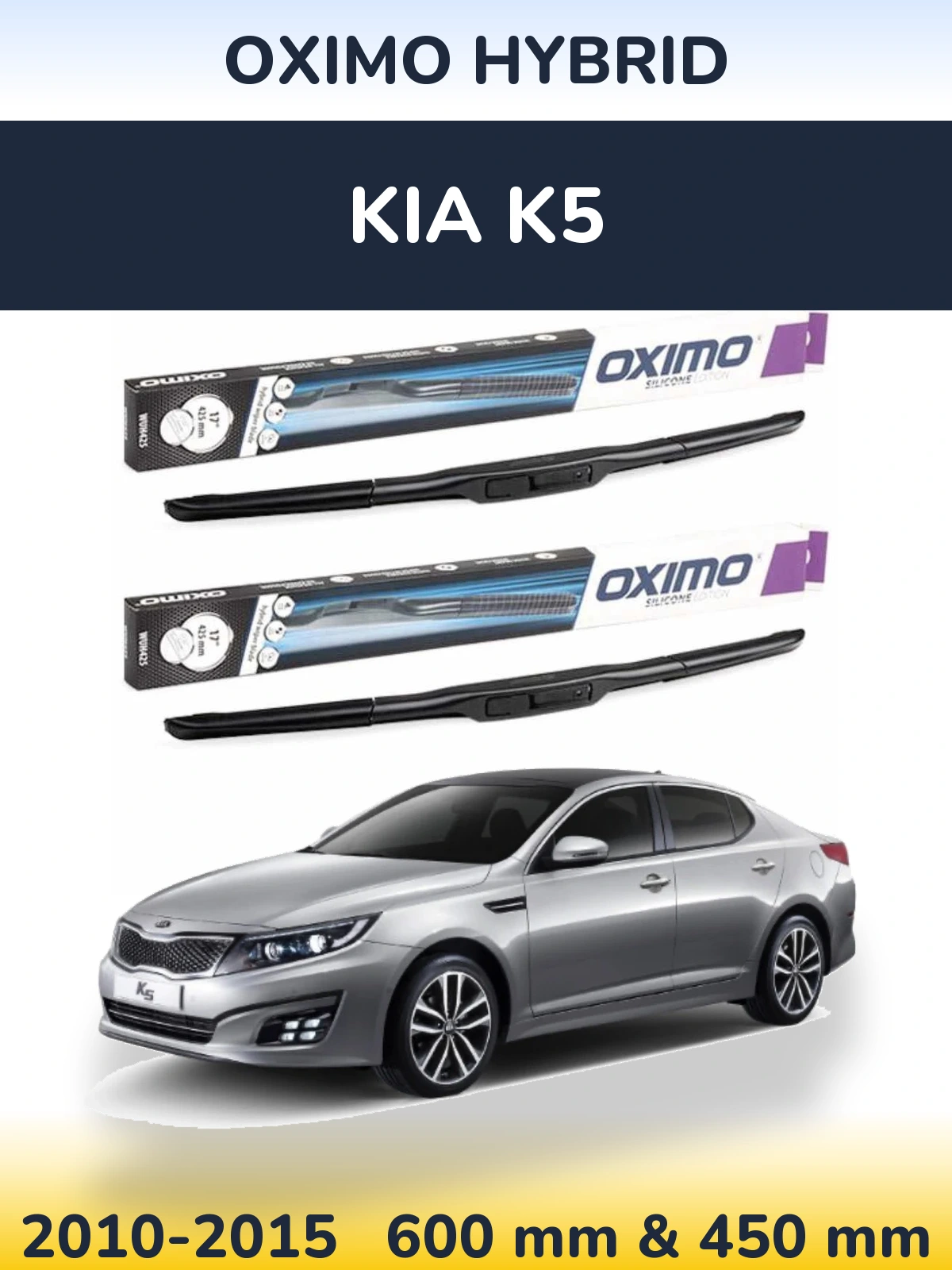 Torkarblad Oximo Hybrid för KIA K5
