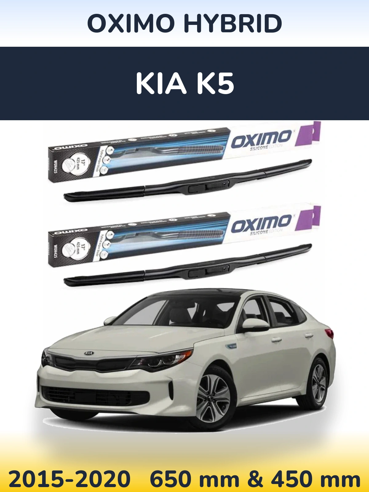 Torkarblad Oximo Hybrid för KIA K5
