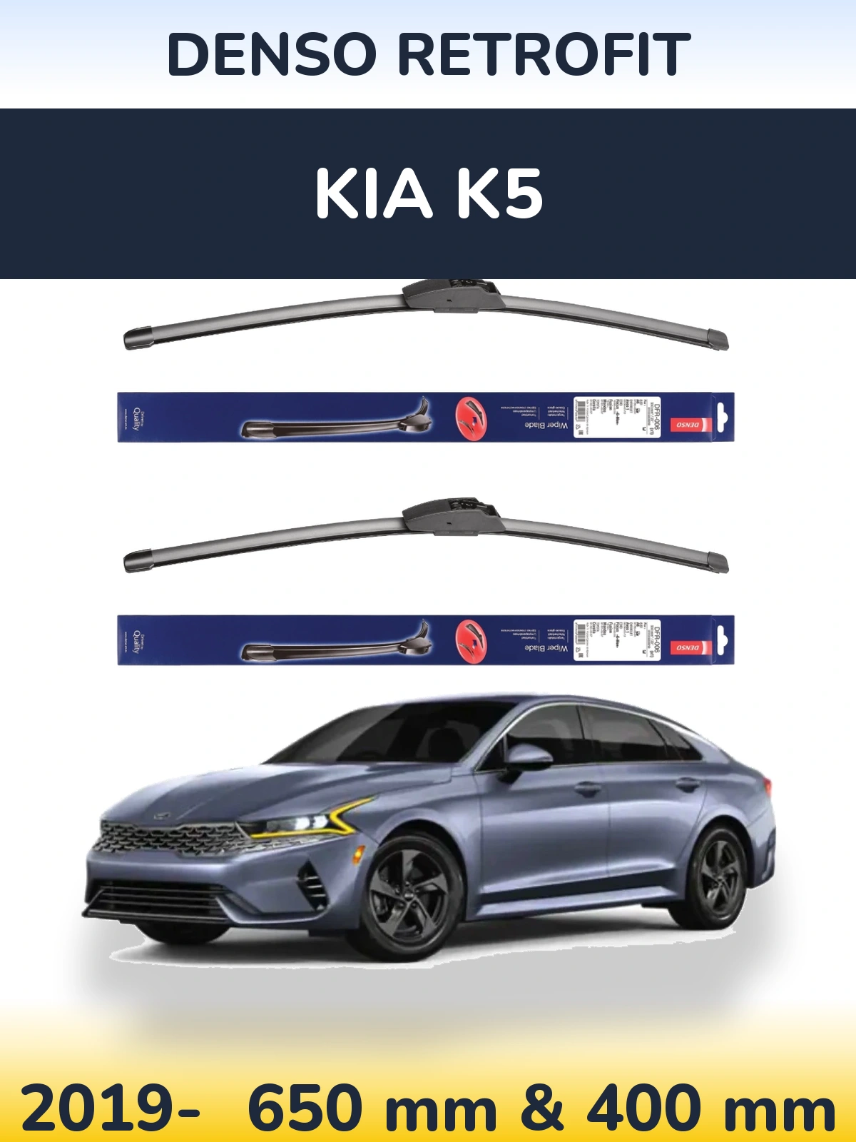 Torkarblad Denso Retrofit för KIA K5