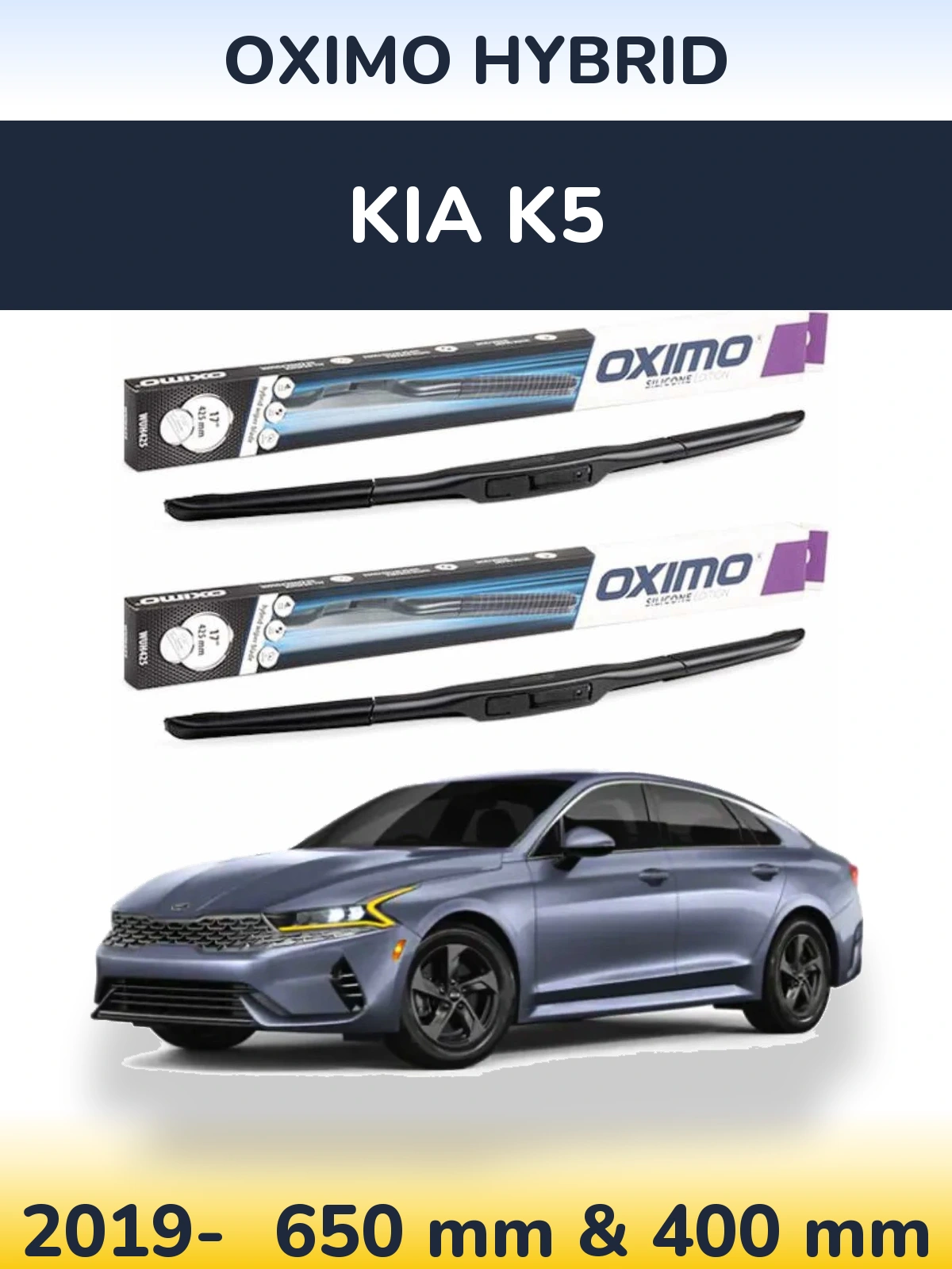 Torkarblad Oximo Hybrid för KIA K5