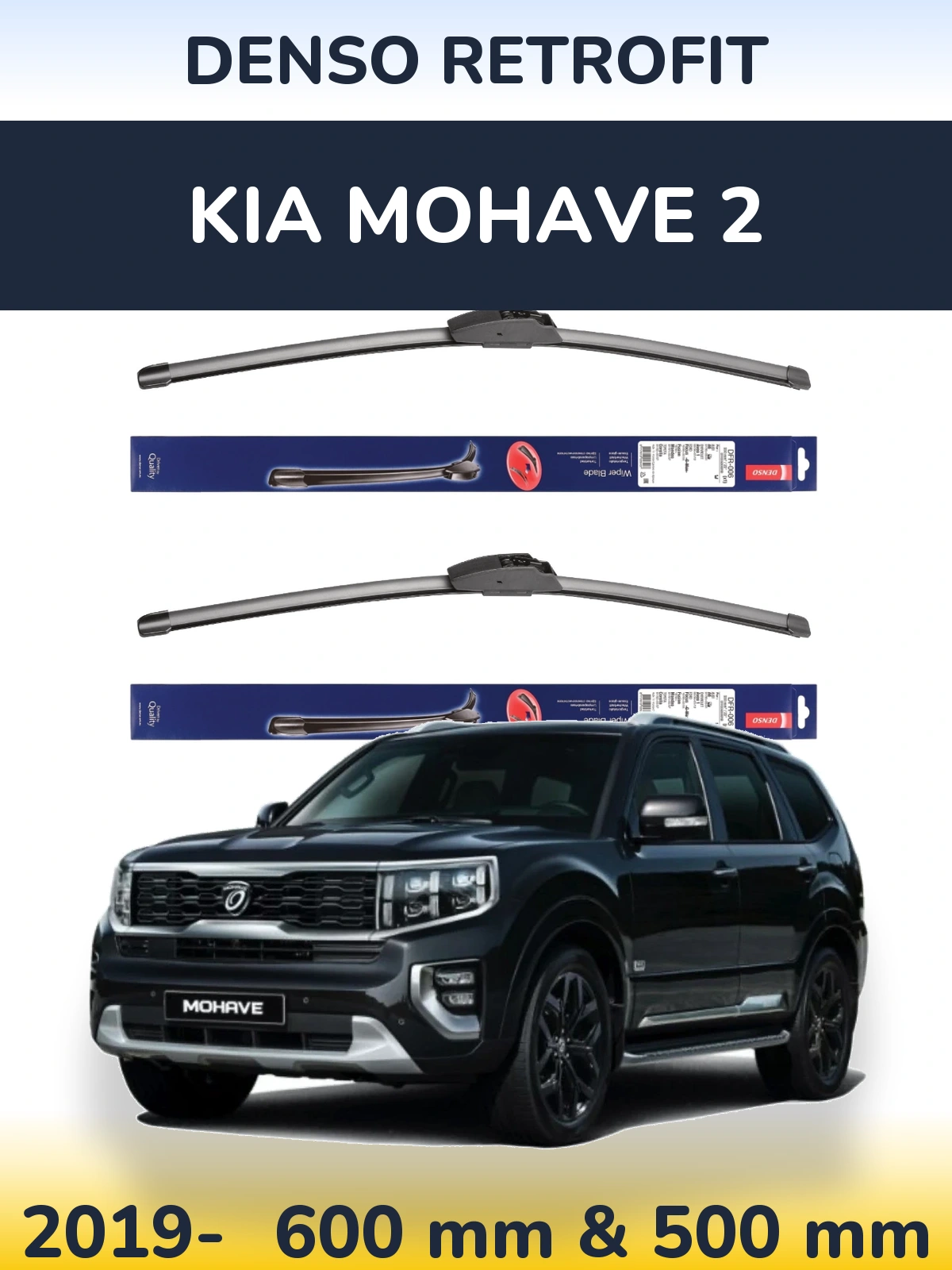 Torkarblad Denso Retrofit för KIA Mohave 2