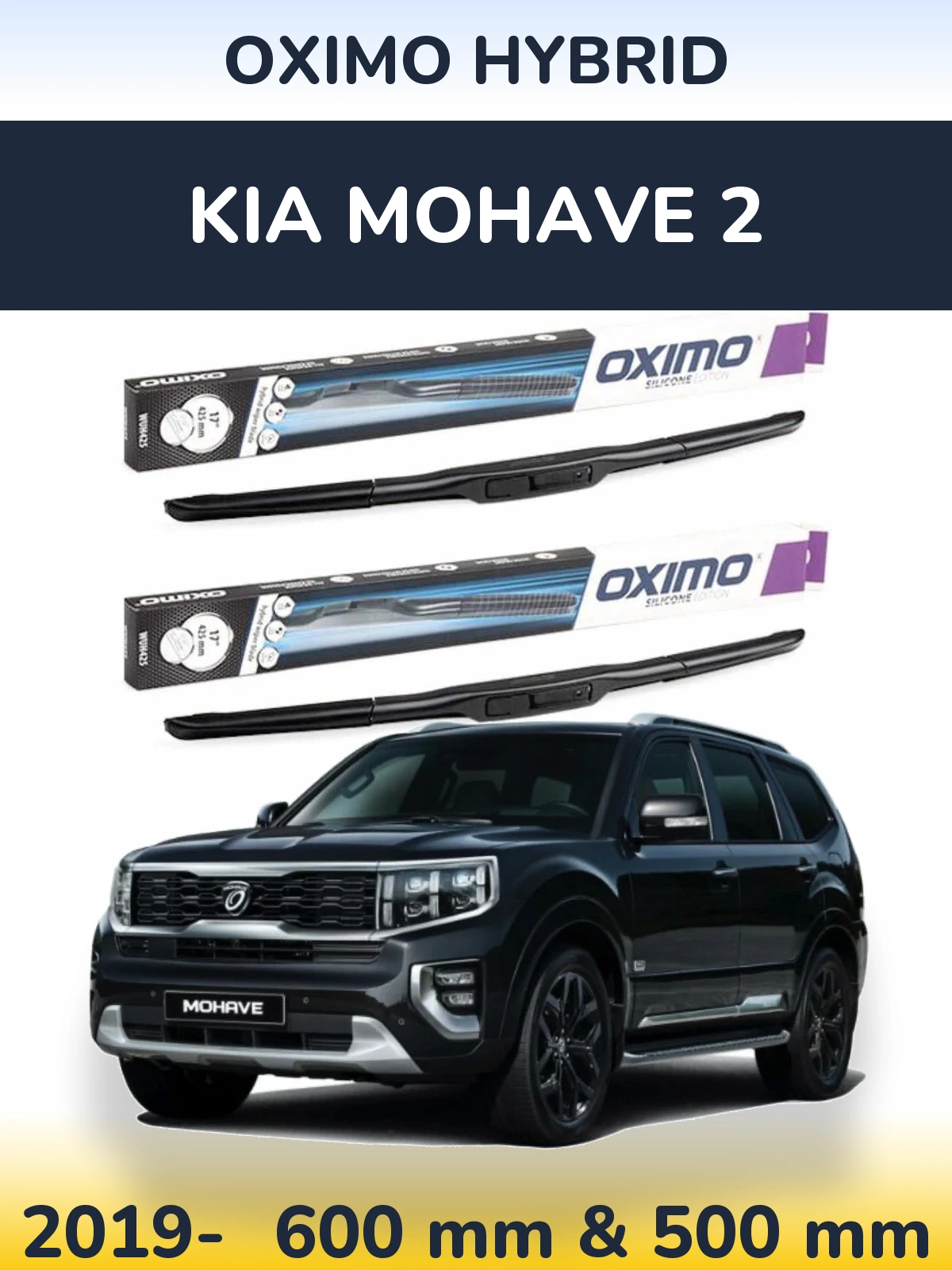 Torkarblad Oximo Hybrid för KIA Mohave 2