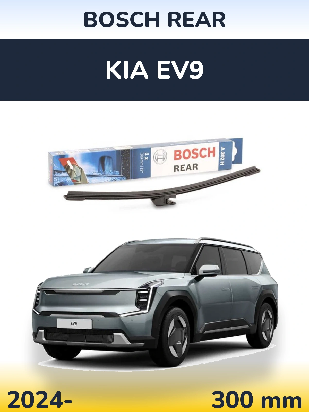 Torkarblad BOSCH Rear för KIA EV9