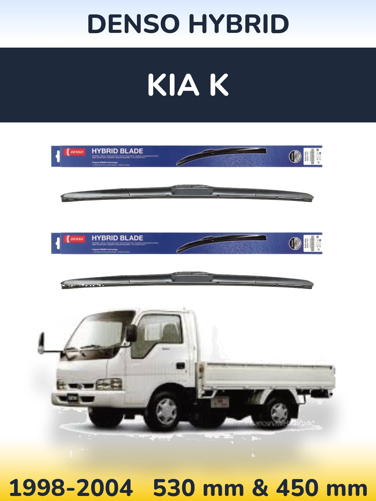 Torkarblad Denso Hybrid för KIA K