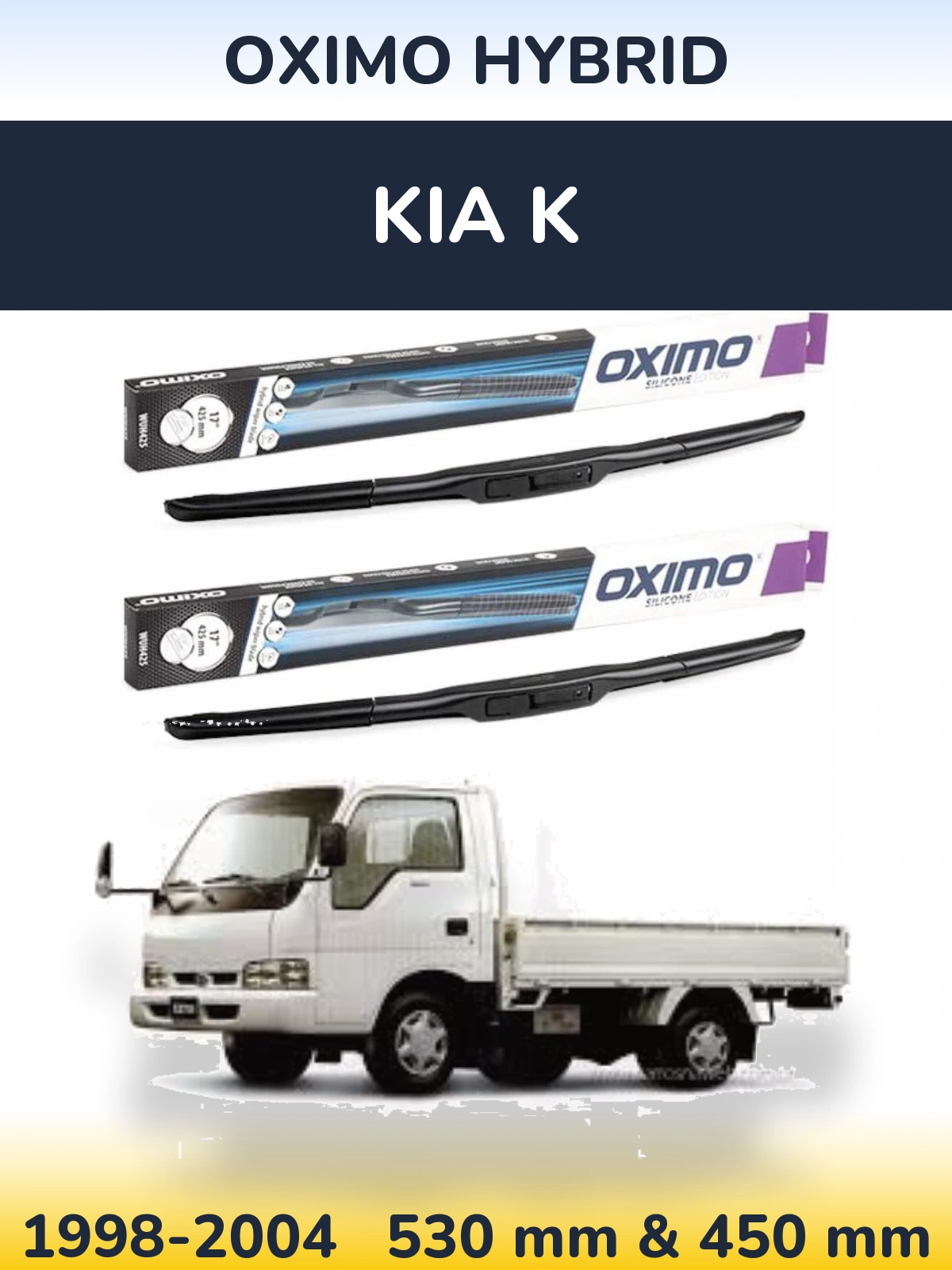 Torkarblad Oximo Hybrid för KIA K