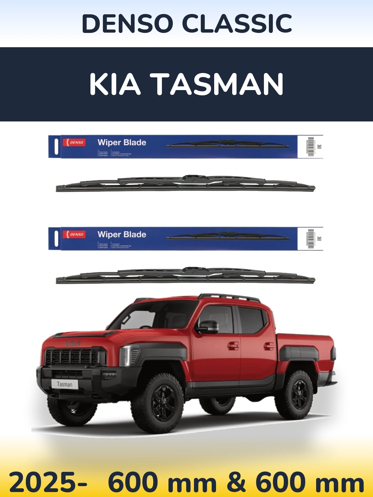 Torkarblad Denso Classic för KIA Tasman