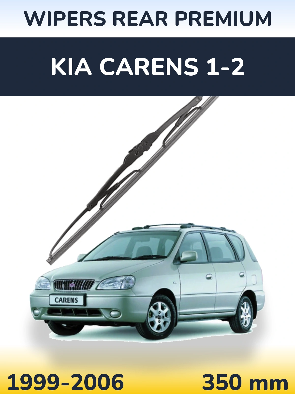 Torkarblad WIPERS REAR PREMIUM för KIA Carens 1-2