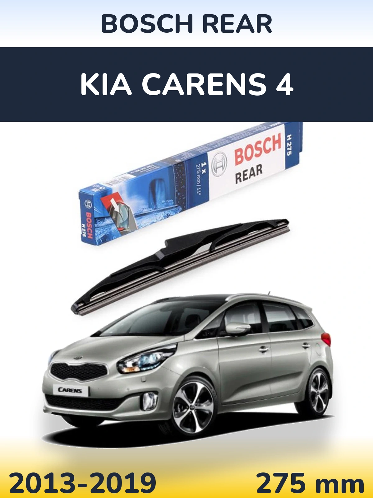 Torkarblad BOSCH Rear för KIA Carens 4