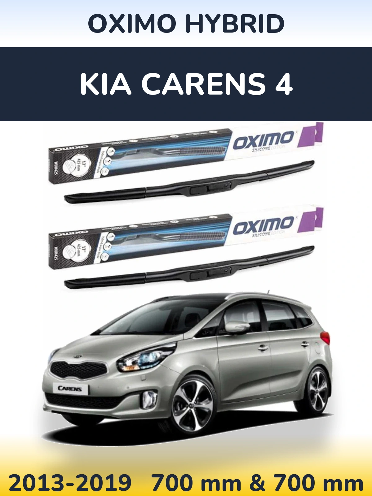 Torkarblad Oximo Hybrid för KIA Carens 4