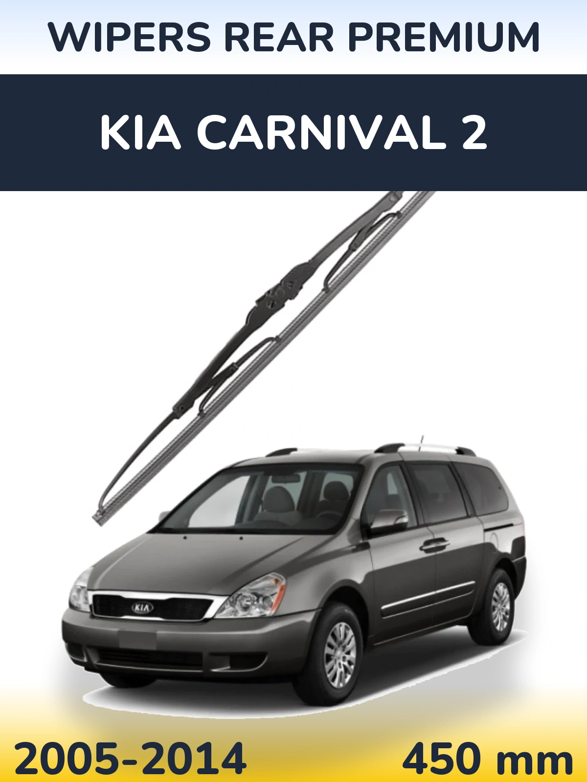 Torkarblad WIPERS REAR PREMIUM för KIA Carnival 2