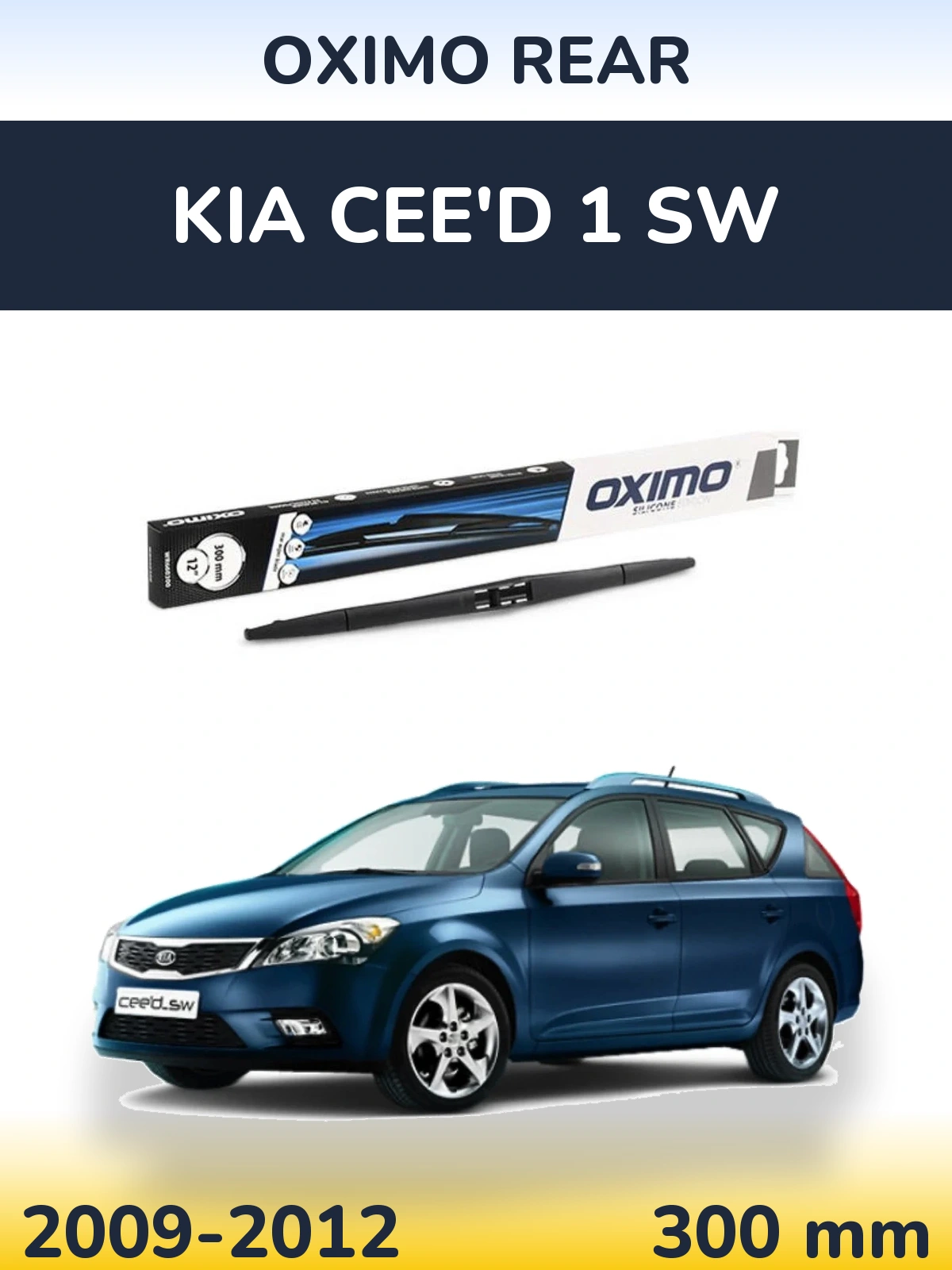 Torkarblad Oximo Rear för KIA Cee'd 1 SW