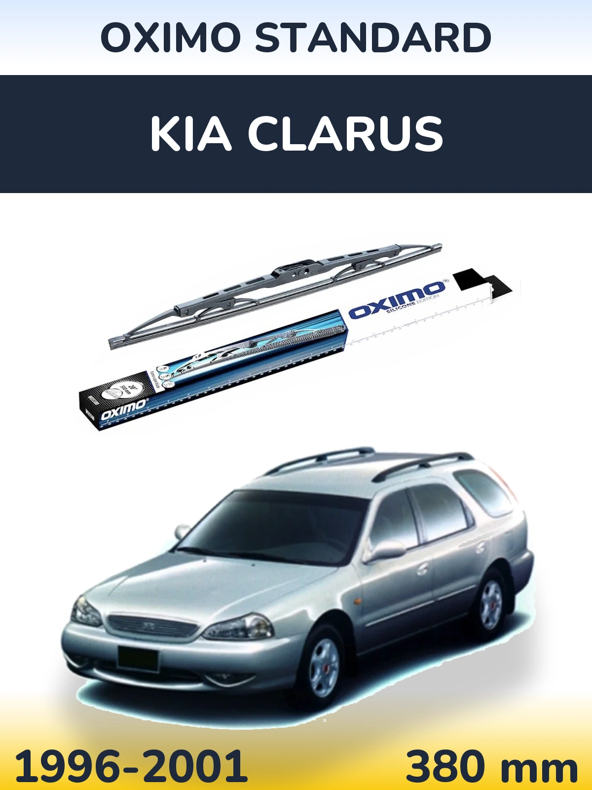 Torkarblad Oximo Standard för KIA Clarus