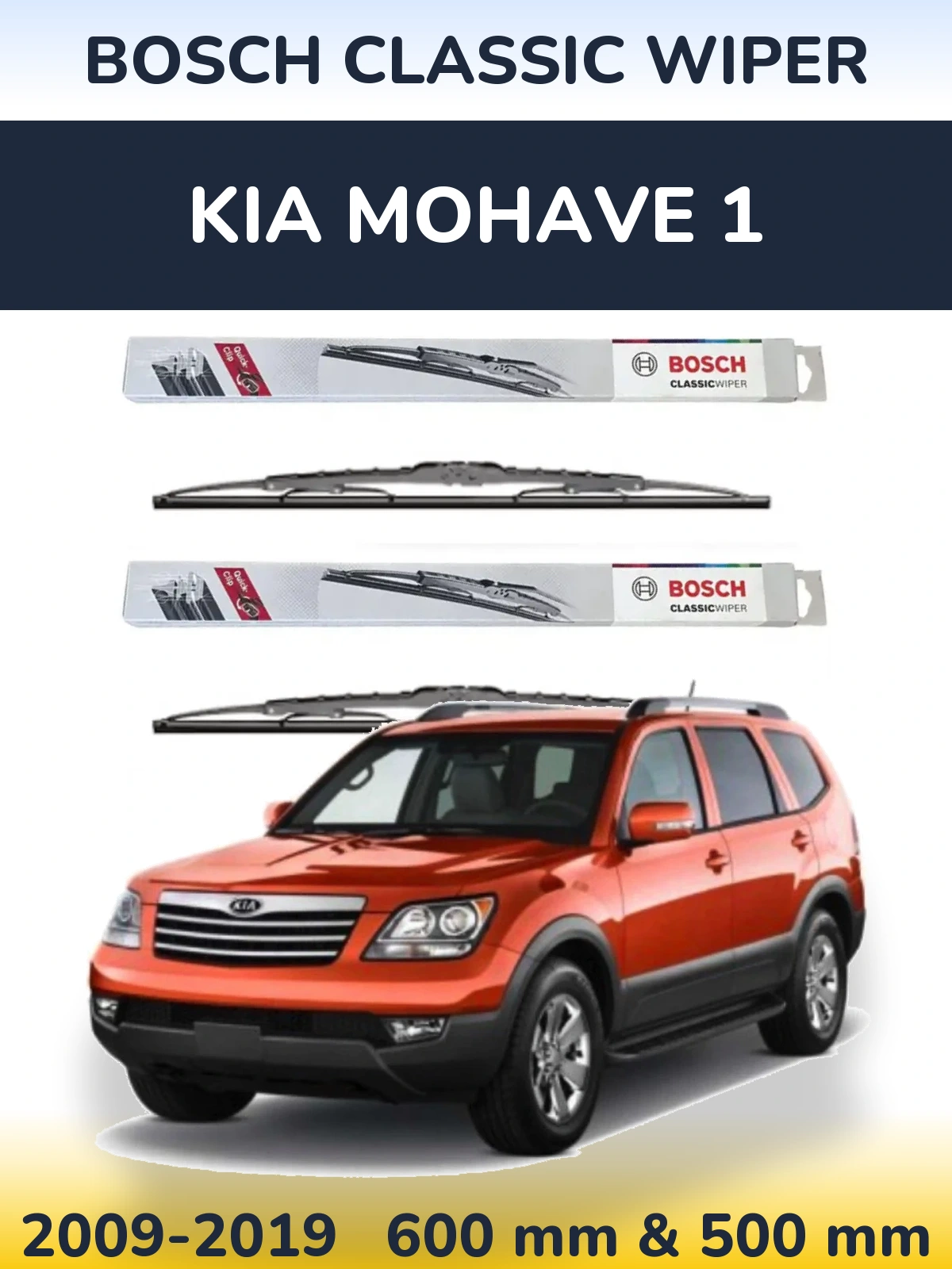 Torkarblad BOSCH Classic Wiper för KIA Mohave 1