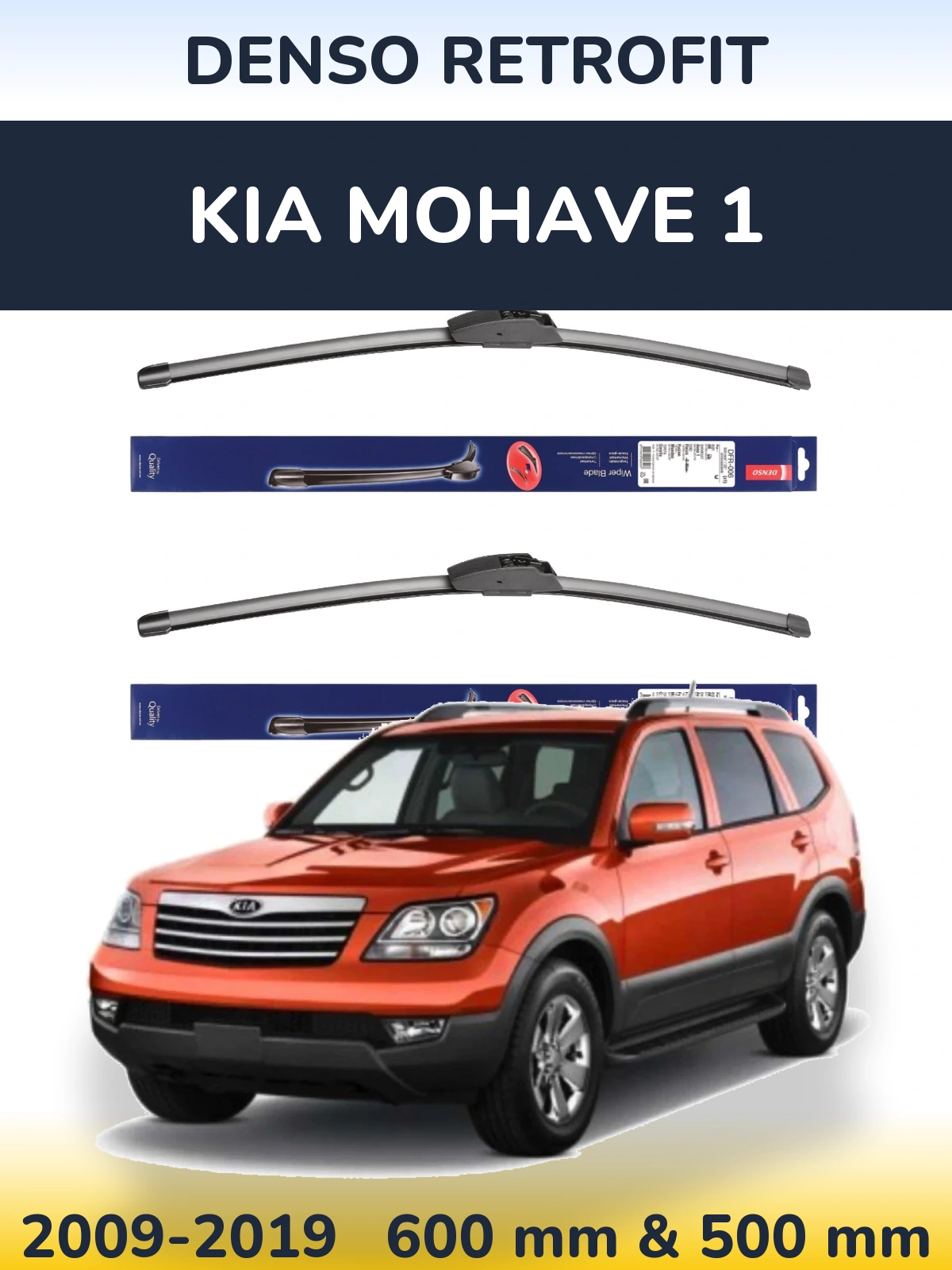 Torkarblad Denso Retrofit för KIA Mohave 1