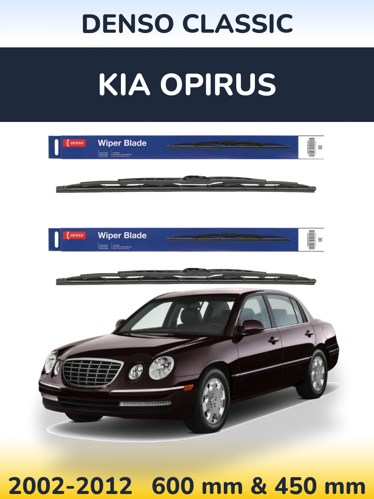 Torkarblad Denso Classic för KIA Opirus