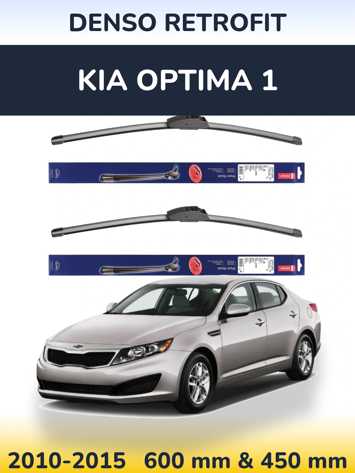 Torkarblad Denso Retrofit för KIA Optima 1