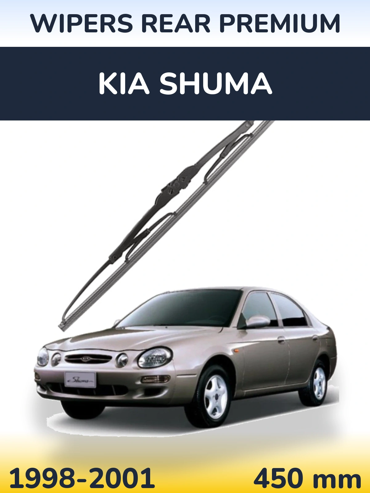 Torkarblad WIPERS REAR PREMIUM för KIA Shuma