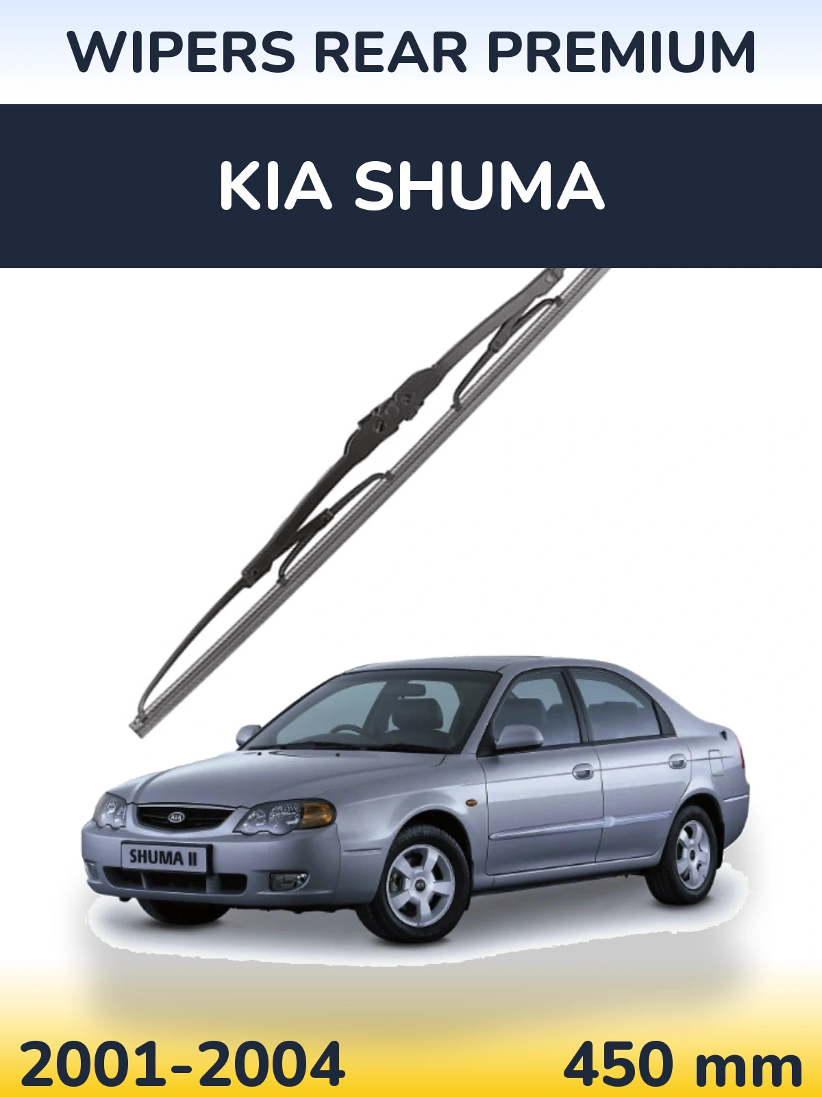 Torkarblad WIPERS REAR PREMIUM för KIA Shuma