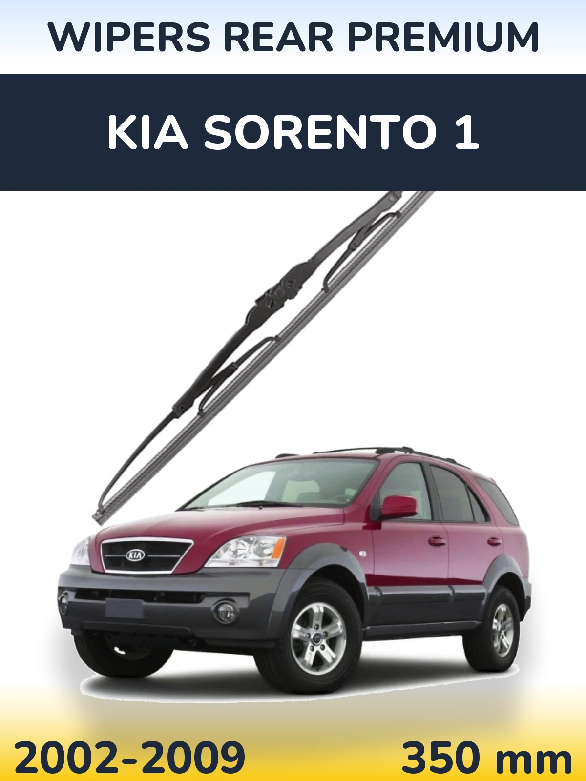 Torkarblad WIPERS REAR PREMIUM för KIA Sorento 1