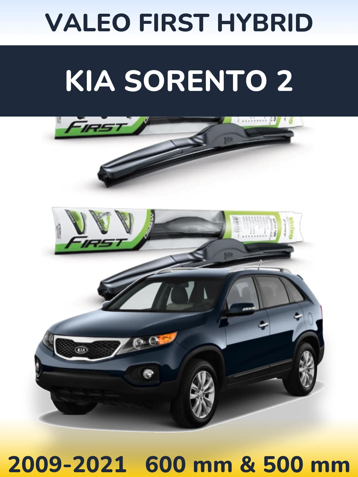 Torkarblad Valeo First Hybrid för KIA Sorento 2