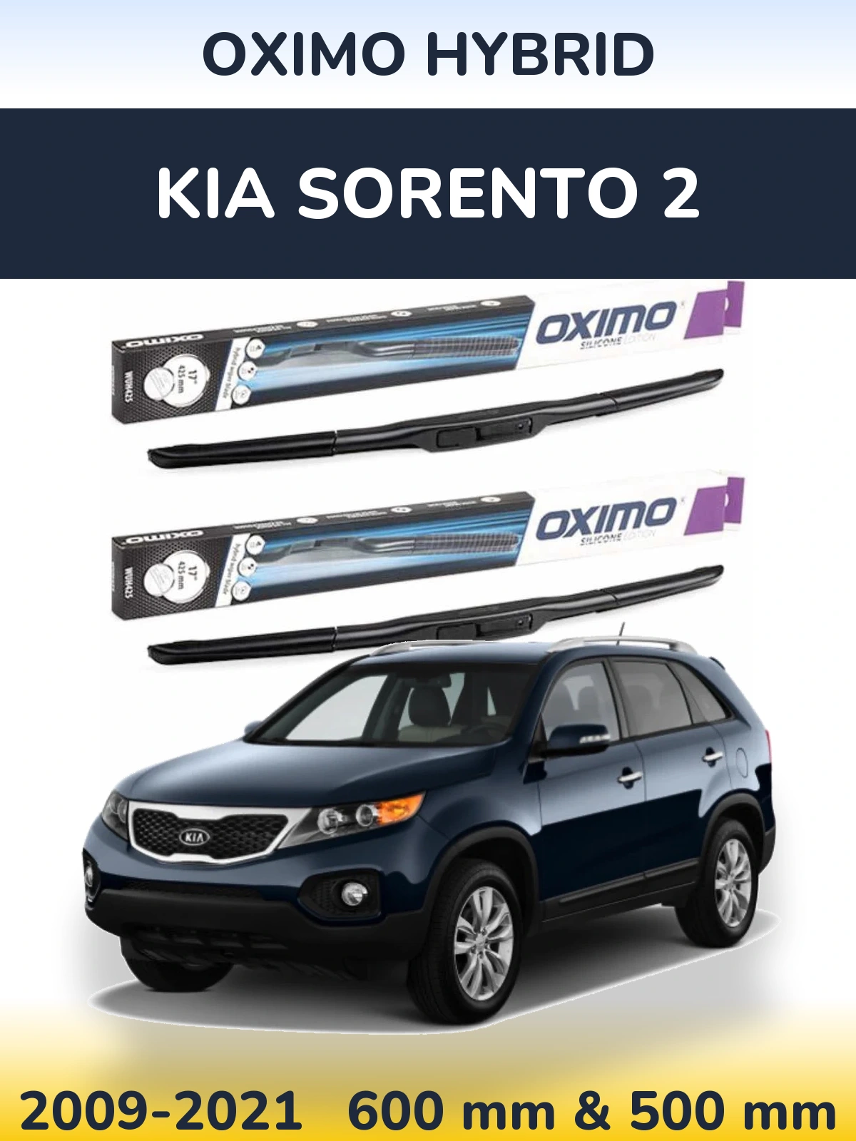 Torkarblad Oximo Hybrid för KIA Sorento 2