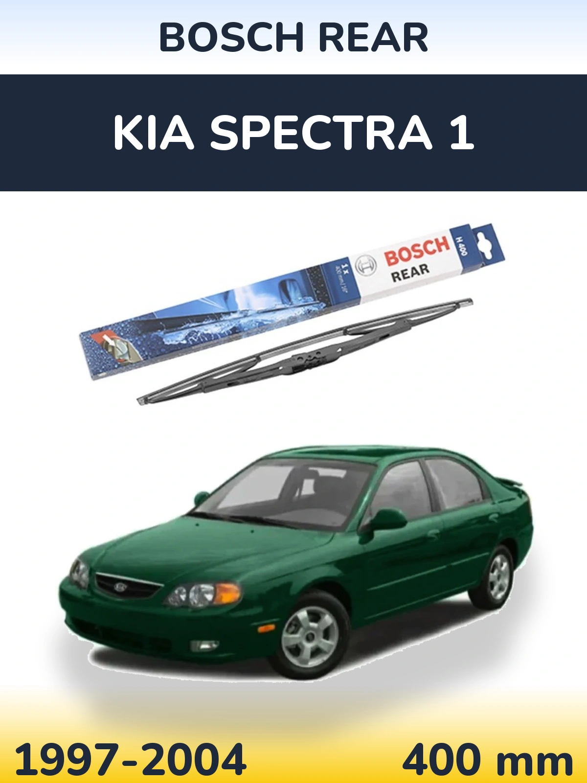 Torkarblad BOSCH Rear för KIA Spectra 1