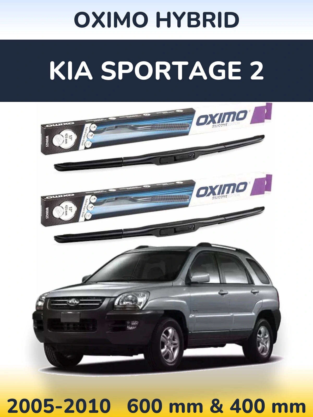 Torkarblad Oximo Hybrid för KIA Sportage 2