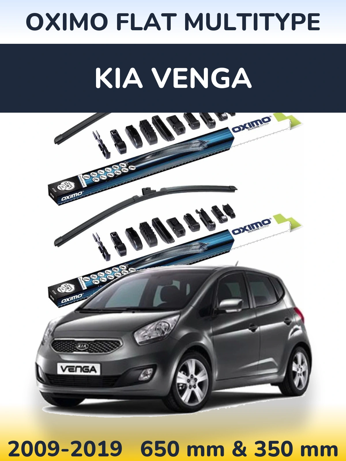 Torkarblad Oximo Flat MultiType för KIA Venga