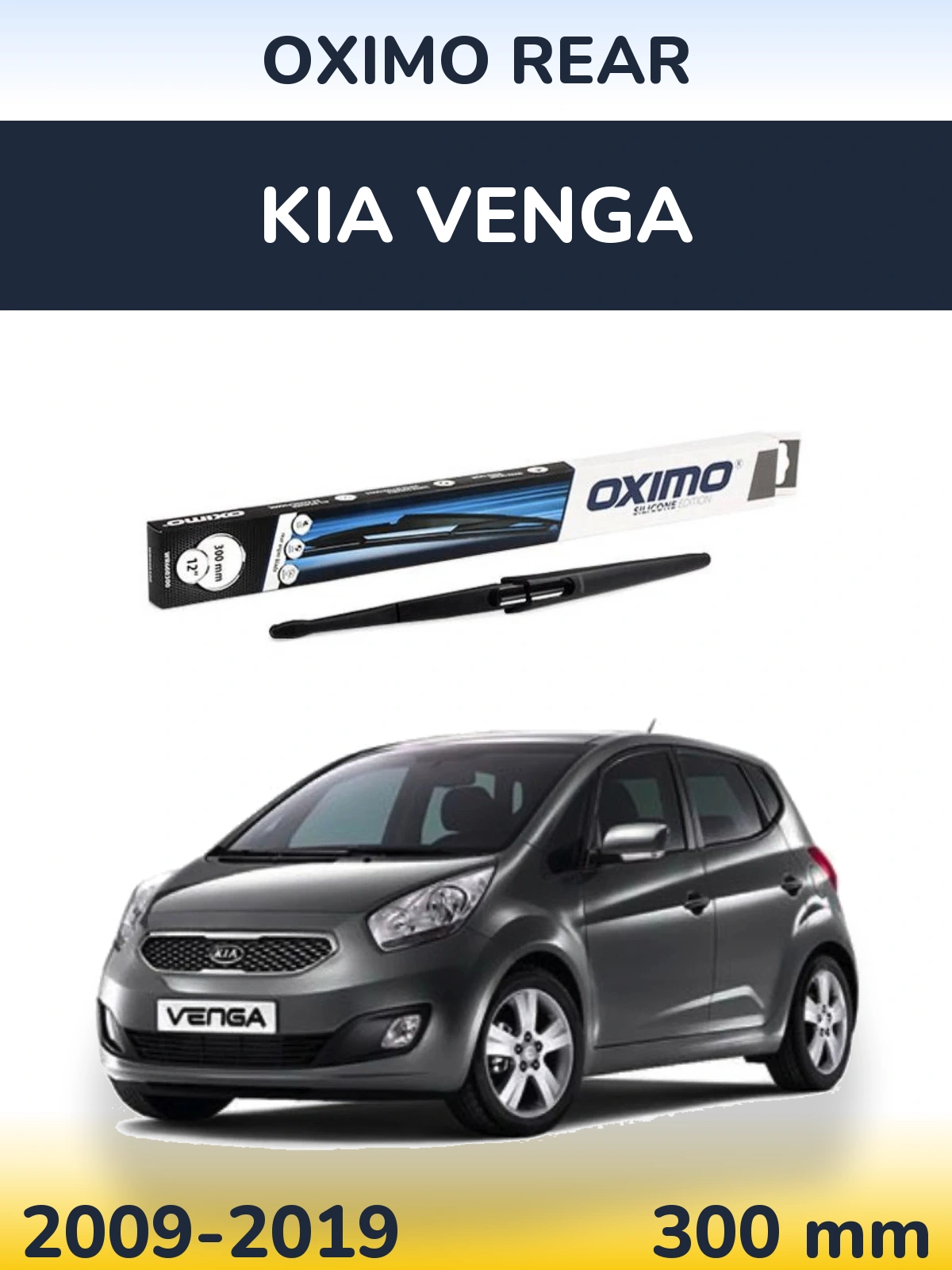 Torkarblad Oximo Rear för KIA Venga