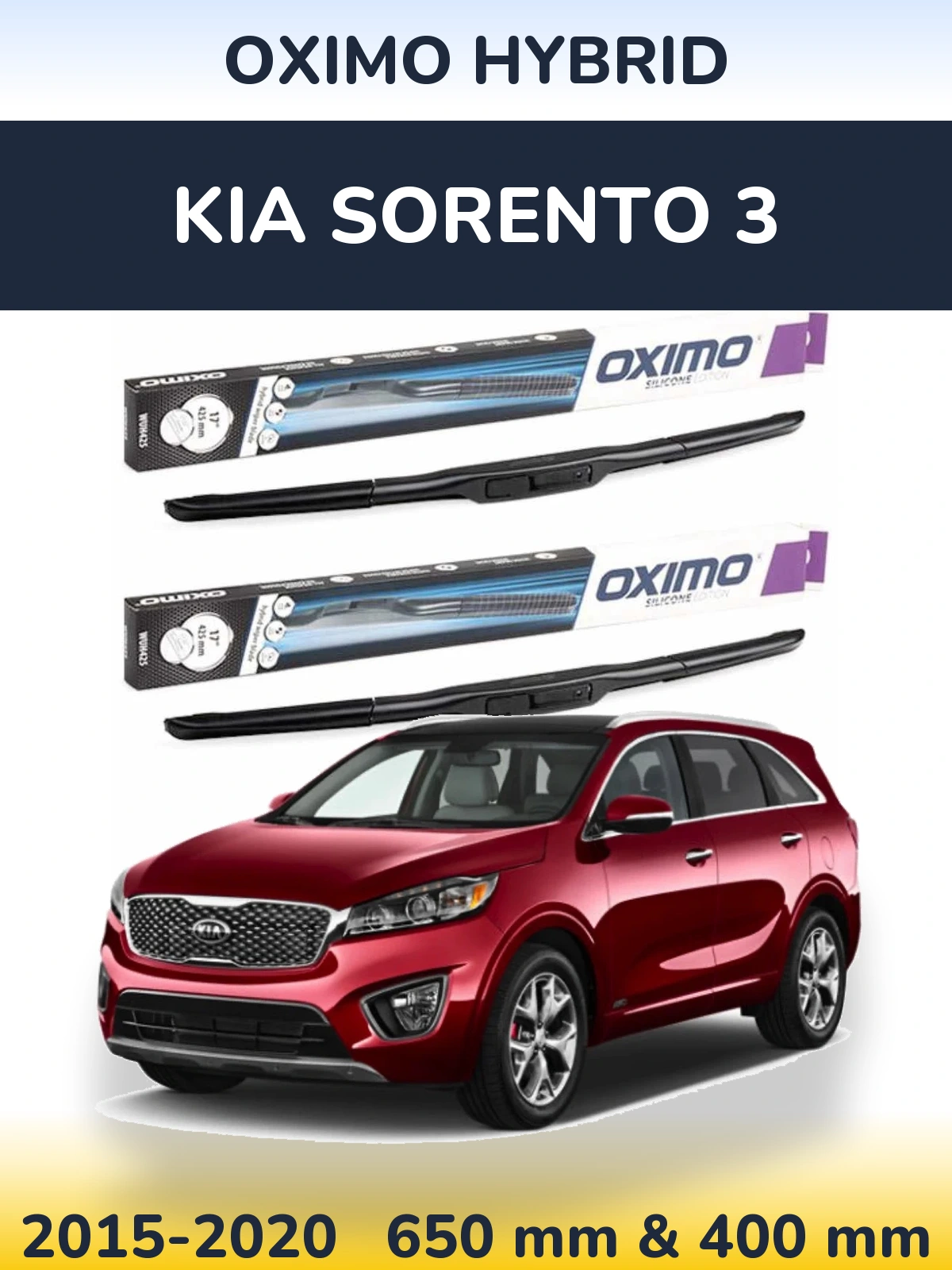 Torkarblad Oximo Hybrid för KIA Sorento 3