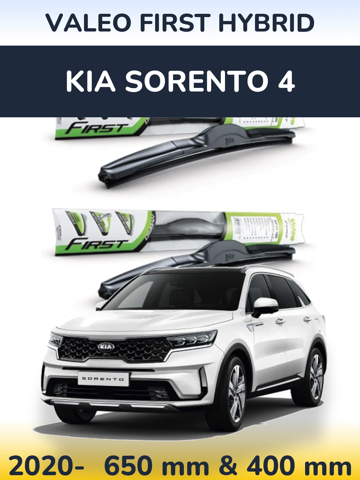 Torkarblad Valeo First Hybrid för KIA Sorento 4