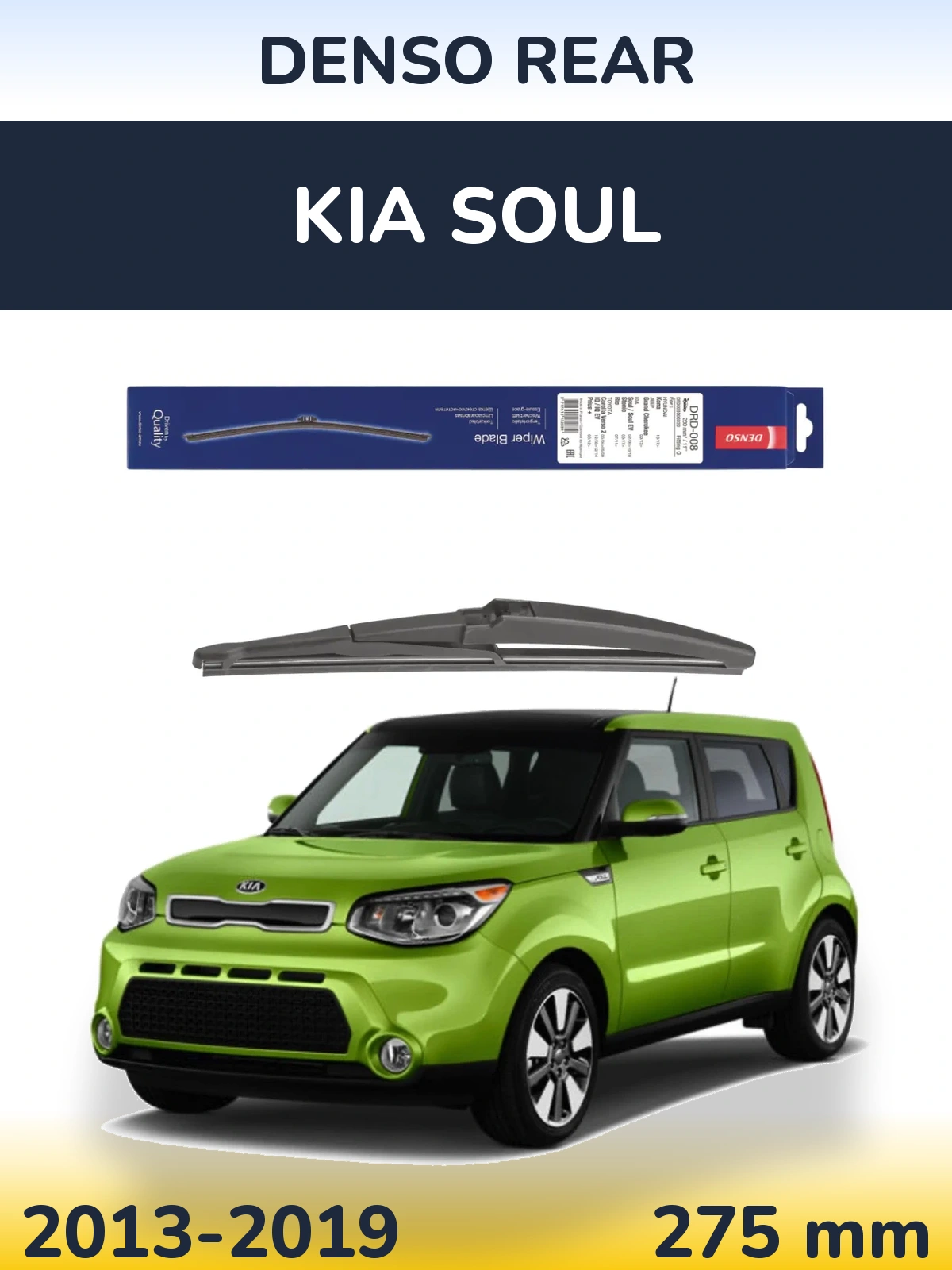 Torkarblad Denso Rear för KIA Soul